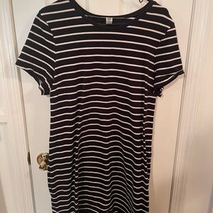 striped old navy dress